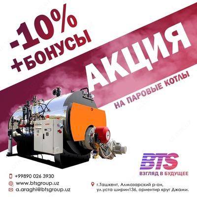 Паровой котел (BTS)