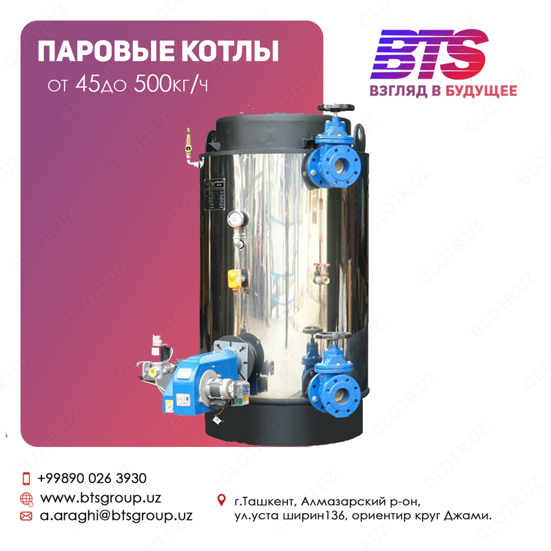 вертикальный паровой котел