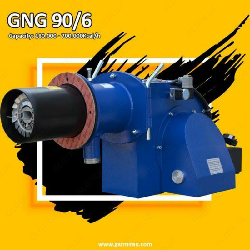 🔴Газовая горелка GNG 90/6 мощностью 209-813 кВт .
