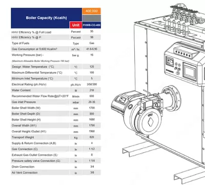 Конденсационный котел Packman RAYKA 465 кВт