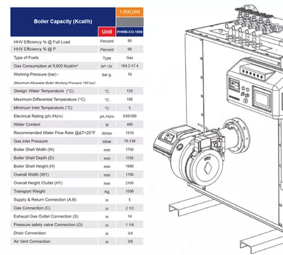 Packman RAYKA kondensatsiyali qozon 1160 kwt