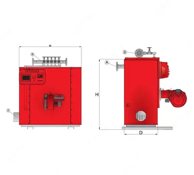 Packman RAYKA kondensatsiyali qozon 1160 kwt