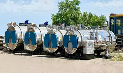 Паровой котел 3000 кг. в час