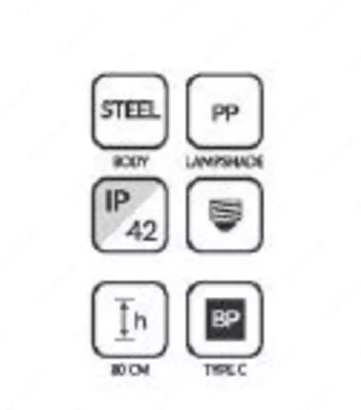 Газонный светильник ROHAM 2, RO-L2034