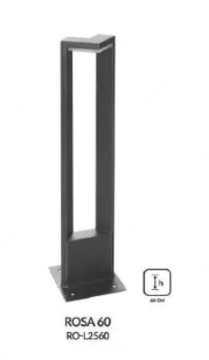 Газонный светильник ROSA 60, RO-L2260 Газонный светильник ROSA 60, RO-L2260
