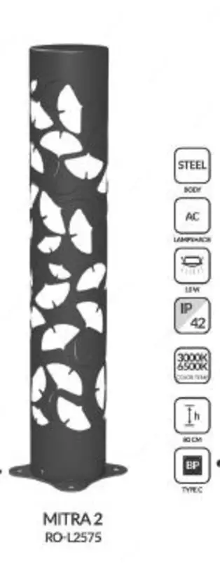 Газонный светильник MITRA 2, RO-L2575