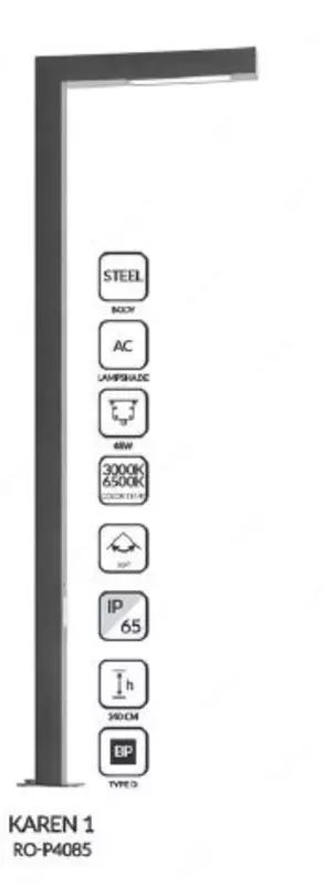 Yo'l chiroq KAREN 1, RO-P4085