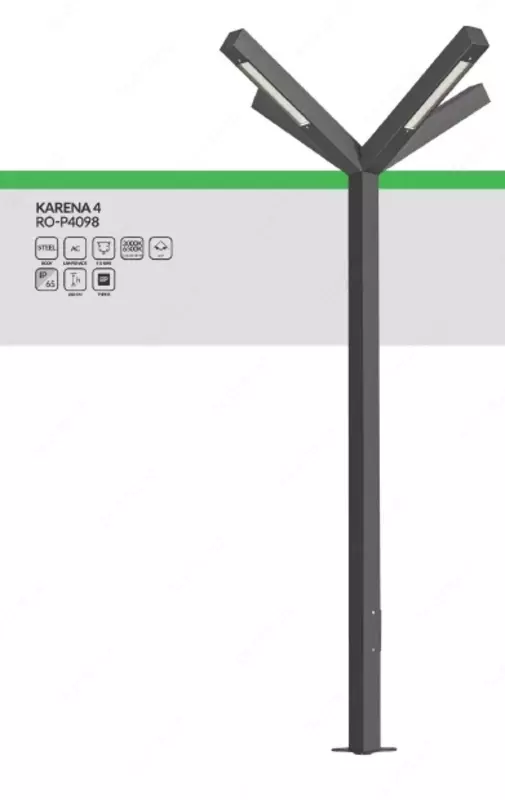 Дорожный светильник KARENA 4, RO-P4098