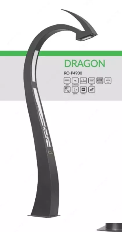 Yo'l chiroq DRAGON, RO-P4900