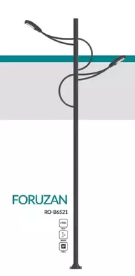 Magistral lampalar FORUZAN , RO-B6521