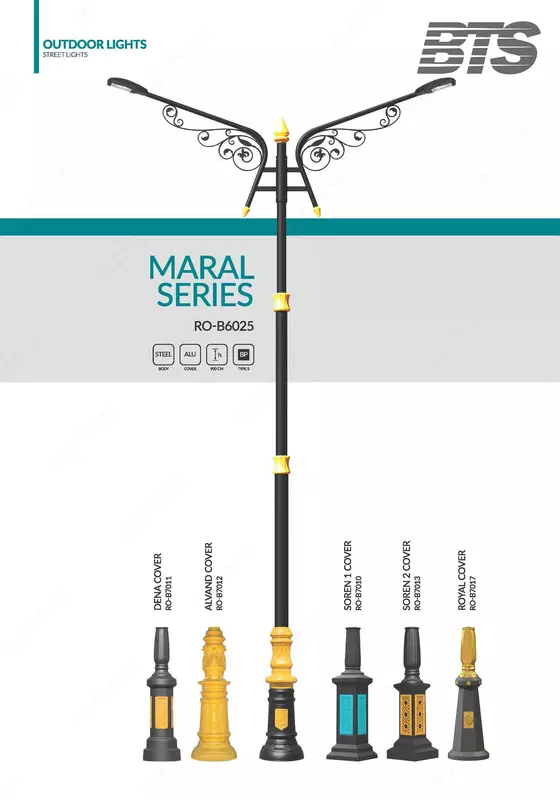Magistral lampalar MARAL SERIES, RO-B6025