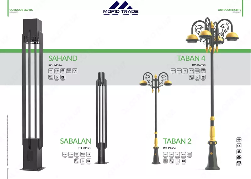 Светодиодный уличный фонарь.