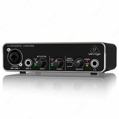 Behringer UMC22 профессиональная внешняя звуковая карта