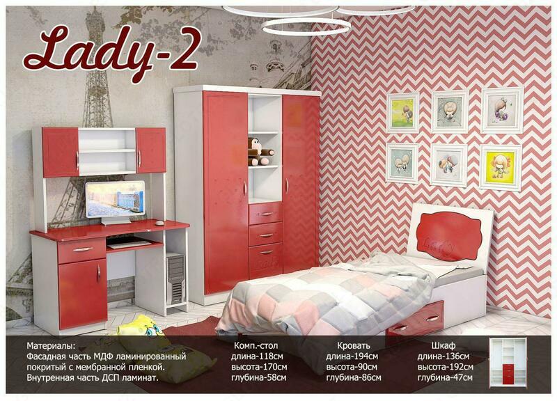 ВСТРОЕННАЯ ДЕТСКАЯ МЕБЕЛЬ 3