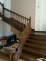 Деревянная лестница Арт 006