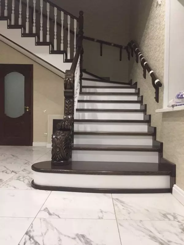 Деревянная лестница Арт 047 - от 850 000 сум