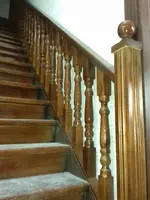 Деревянная лестница Арт 051