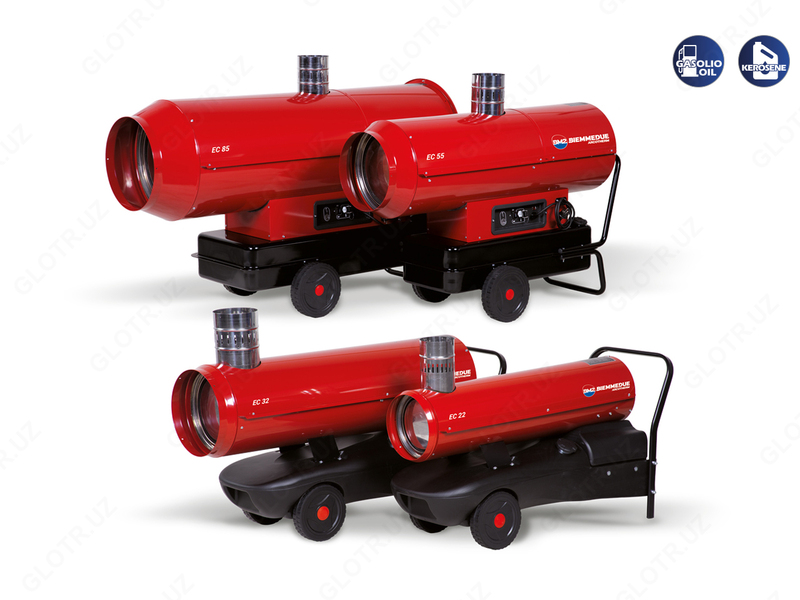 Дизельные пушки Ballu Biemmedue серии EC 85 - от {0} сум