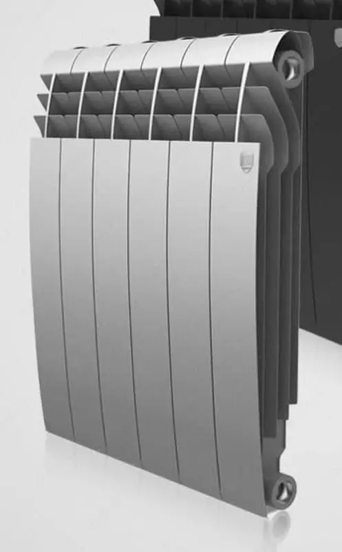 Bimetalik radiator " RoyalThermo Biliner "(Rossiya) kulrang