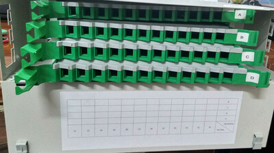 ODF 48 LC DX ports duplex