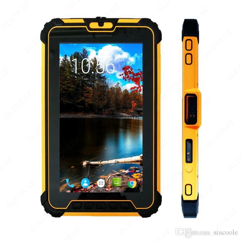 8 дюймов Android 7,1 Прочный планшетный ПК с 8 ядерным процессором, 2 ГГц ОЗУ 4 Гб ПЗУ 64 ГБ с 2D сканером штрих-кода ST827