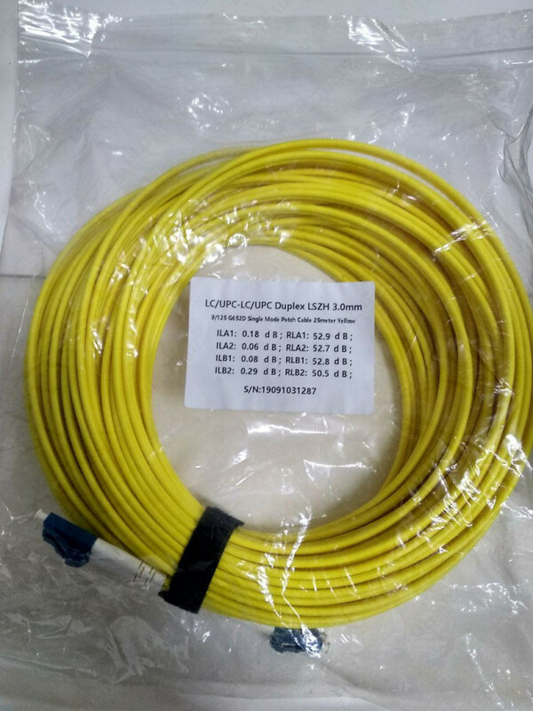 LC/UPC-LC/UPC Duplex LSZX 3.0 mm 25meter