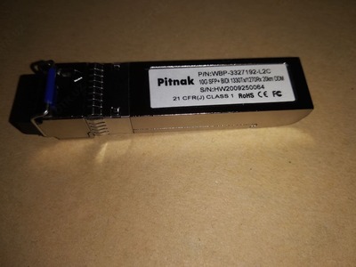 Модуль SFP 10G, Single Fiber 20km пара