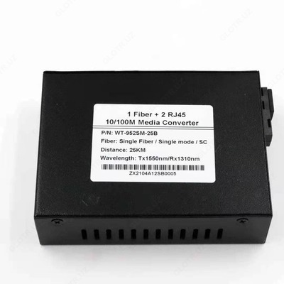 Медиаконвертер 10/100M Single mode Single Fiber Media Converter (1*Fiber+2*RJ45)
