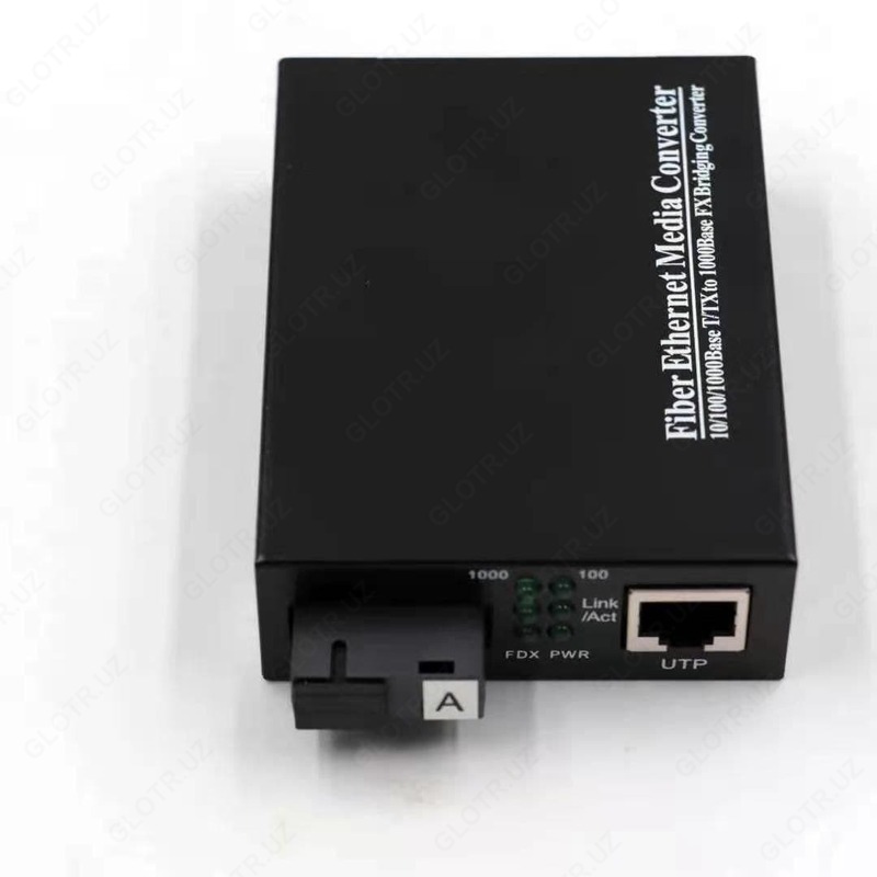 Медиаконвертер 10/100/1000M Single Mode Single Fiber 20km Media Converter