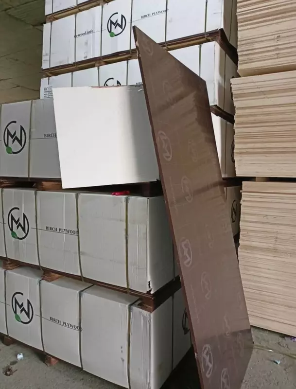 Финская ламинированная фанера для опалубки 1220х2440х18мм Россия Mwood