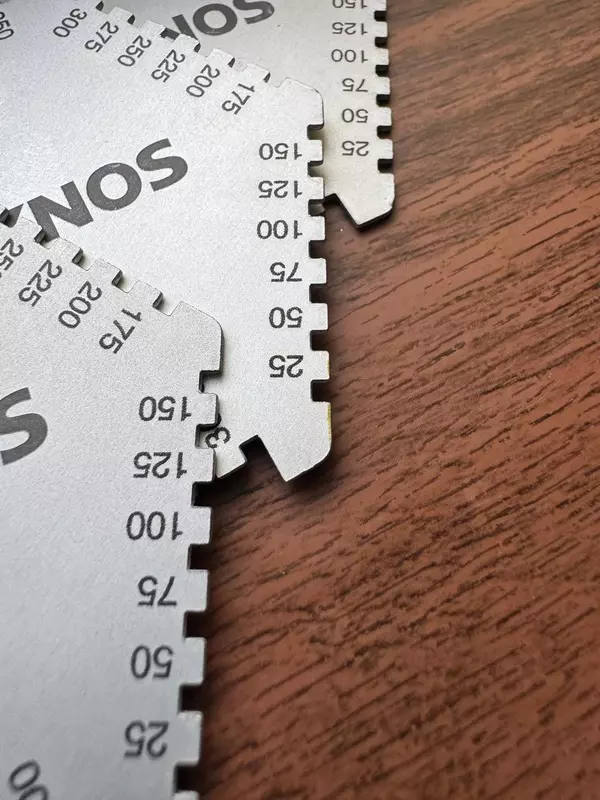  Толщиномер (гребенка) мокрого слоя для промышленной краски - 