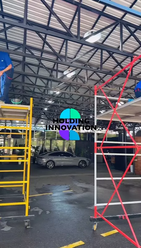  FACAD ZLP LTD - Леса на колесах (вышка-тура) с деревянными настилами в комплекте  изготовление от 3 до 15м в высоту