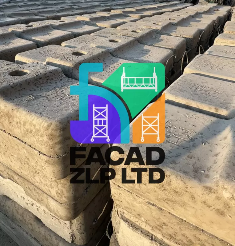 Противовес (контргруз) для фасадной люльки ZLP630 10-25 кг. - 35 000 сум