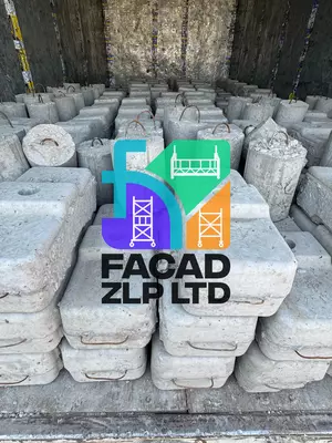 Противовес (контргруз) для фасадной люльки ZLP630 10-25 кг. FACAD ZLP LTD