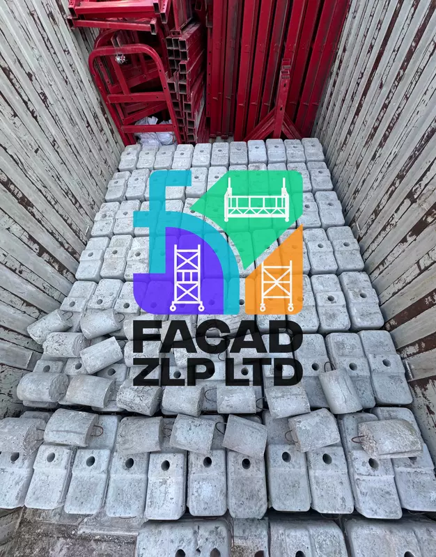 Противовес (контргруз) для фасадной люльки ZLP630 10-25 кг. - FACAD ZLP LTD