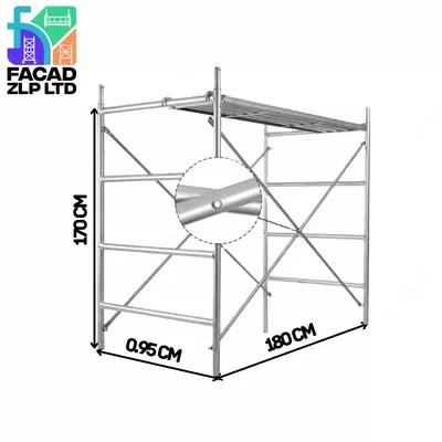 Строительные леса оцинкованные Китай.