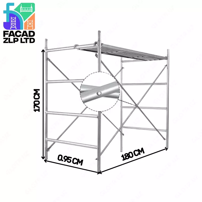 Xitoydan sink qoplamali qurilish daraxtlari.