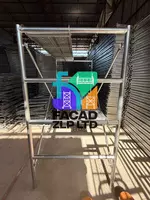 Galvanizlangan qurilish zinapoyalari