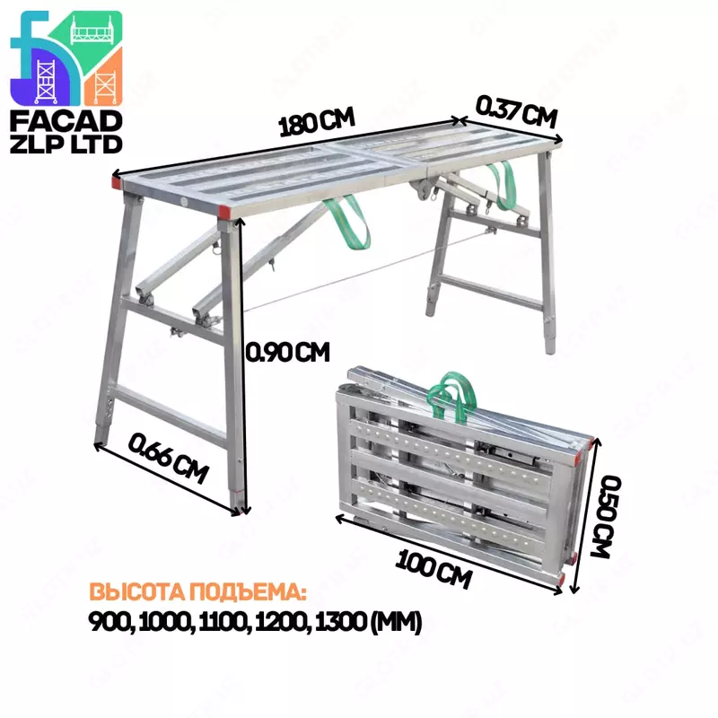 Складные строительные лестницы