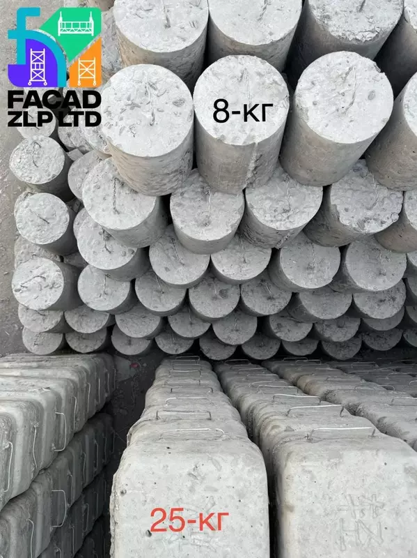  ZLP-630 va ZLP-800 belanchaklari uchun qarshi og‘irlik (8 kg yuk) - 