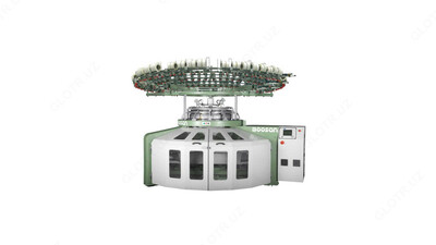 Круговязальная машина с одной пластиной