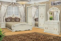 Gretta yotoqxona to'plami (oq)