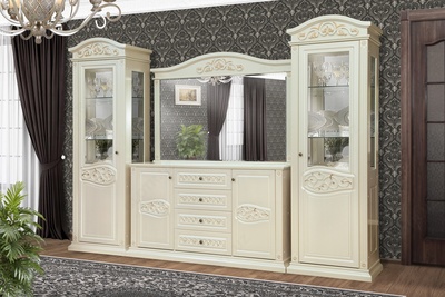 Комплект мебели для гостиной Фиона (белый)