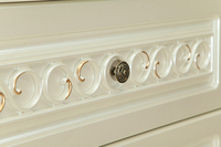 Fiona yashash xonasi uchun mebel to'plami (oq) Chakana savdo