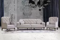 Iceberg yashash xonasi uchun yumshoq mebellar to'plami