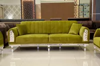 Yashash xonasi uchun yumshoq mebellar to'plami "Go'zal" Chakana savdo