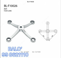 Фиксатор паук(коготь) для стеклянных дверей