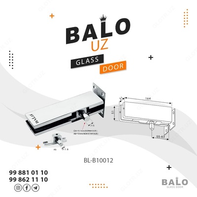 Стеклодержатель (прямой) - BL-B10012