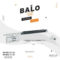 Газовый ролик для межкомнатных стеклянных дверей - BL-I10115