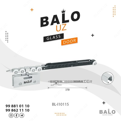 Ichki shisha eshiklar uchun gazli rollarda - BL-I10115